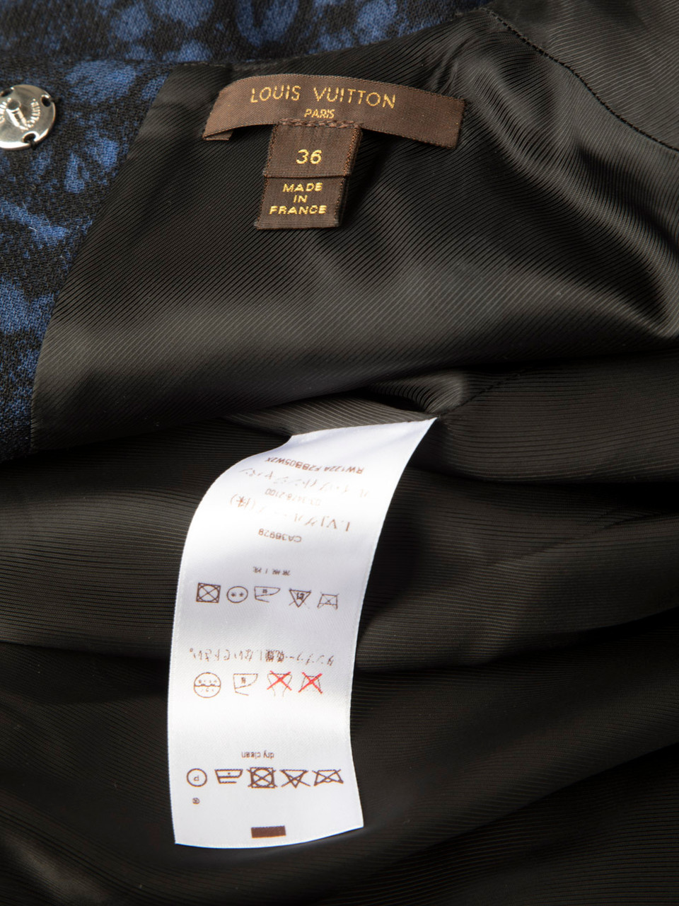 Louis Vuitton Chinese Knot Print Wool Top
