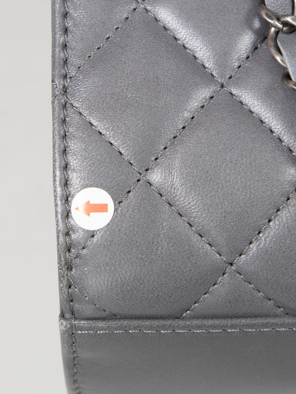 Chanel 2014-2015 Grey Convertible Drawstring Bag