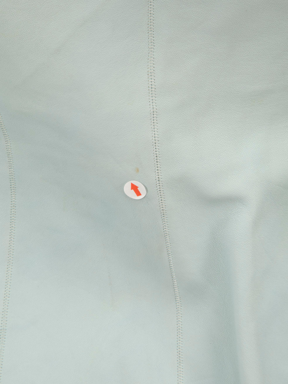Dior Light Blue Leather Biker Jacket