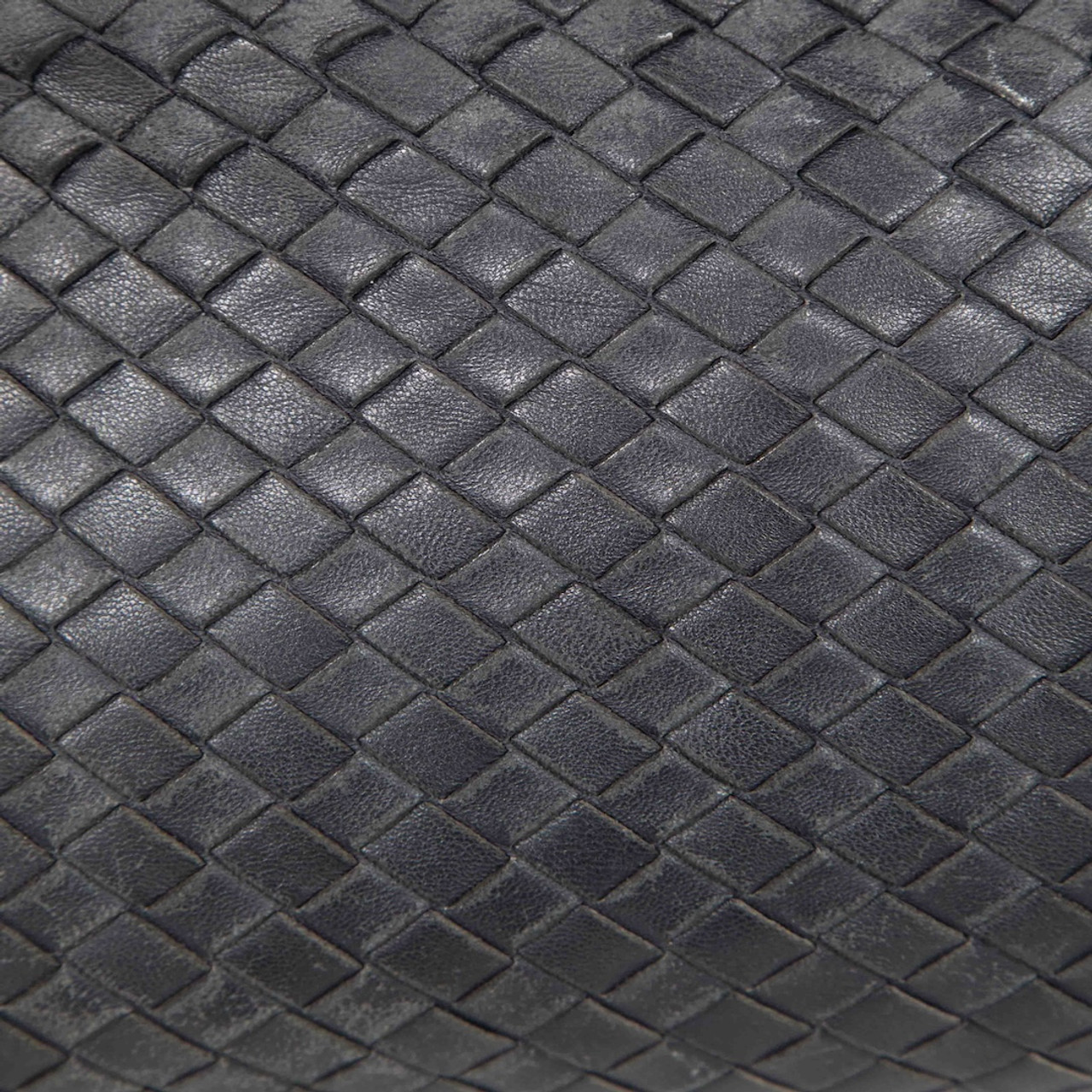 Bottega Veneta Black Leather Nodini Crossbody Bag