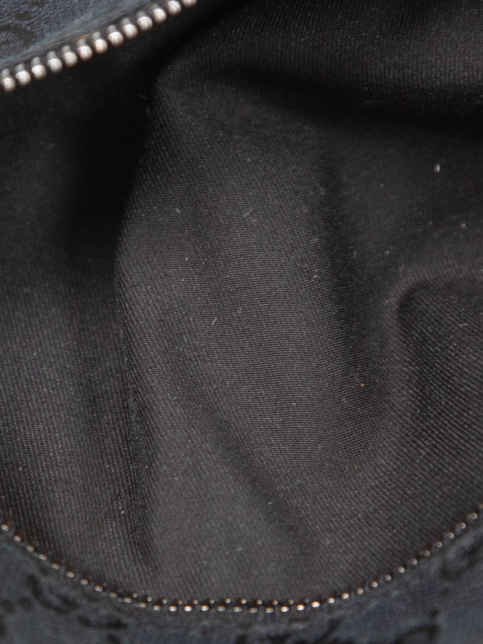 Gucci Black GG Monogram Belt Bag