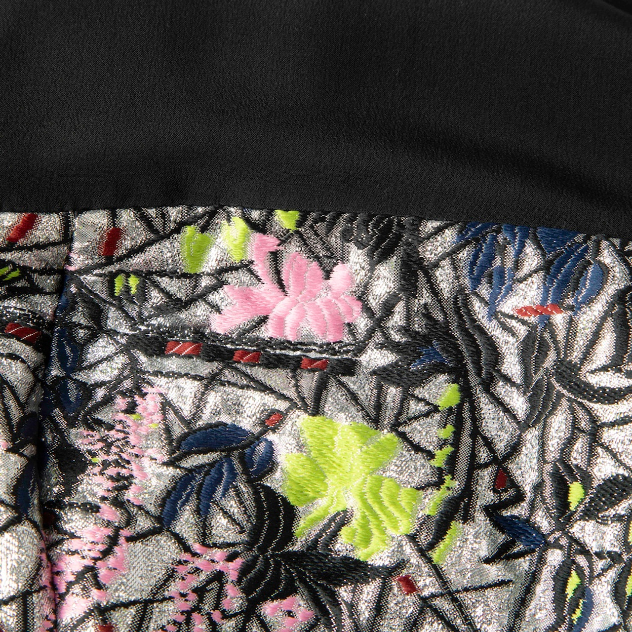 Dior Metallic Floral Embroidered Top