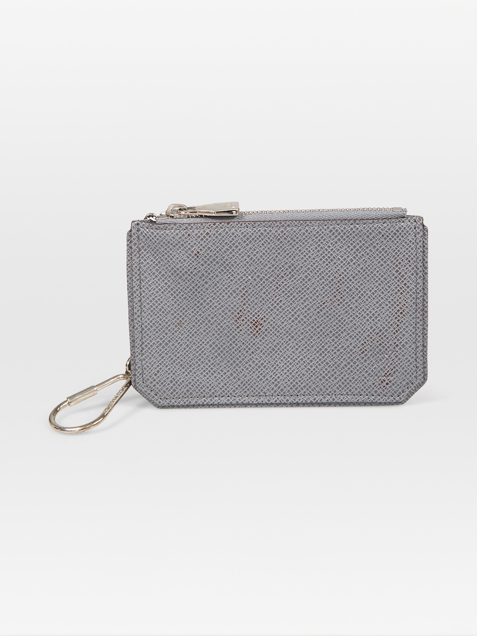 Louis Vuitton Grey Leather Key Pouch