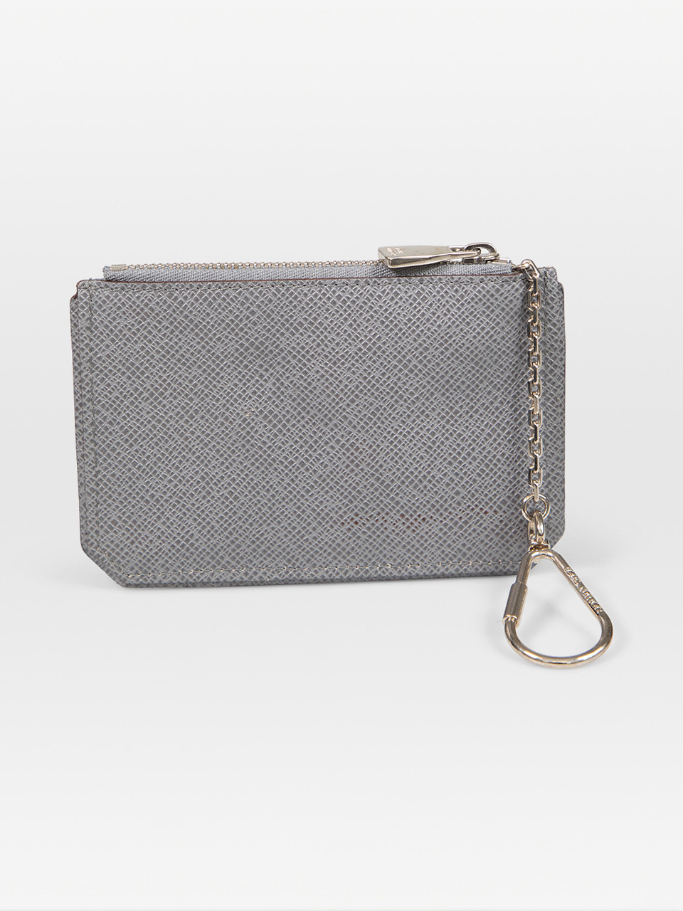 Louis Vuitton Grey Leather Key Pouch