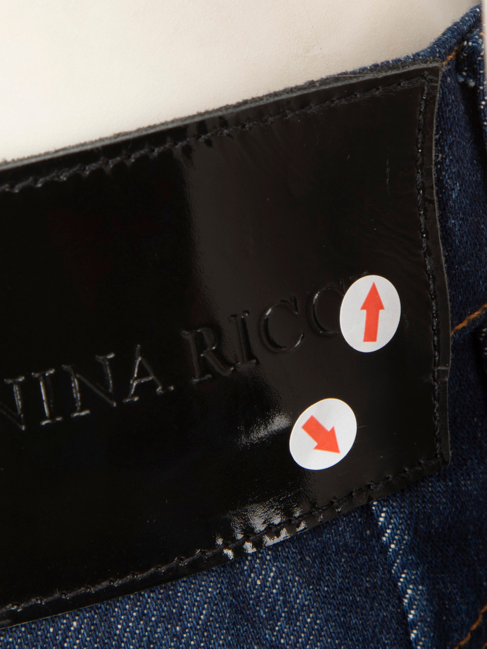 Nina Ricci Blue Denim Flared Midi Skirt