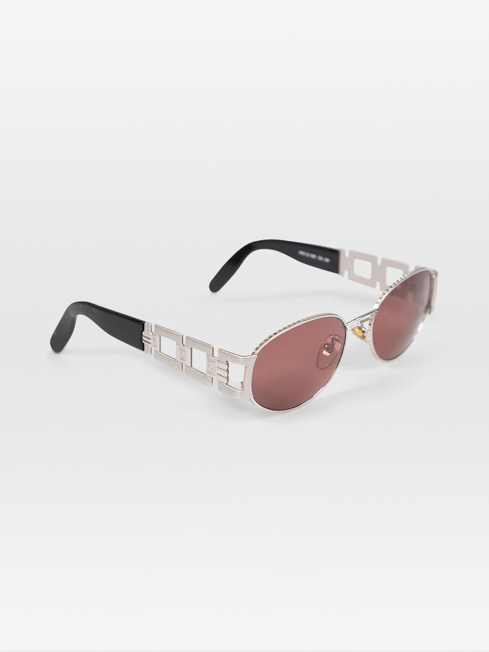 Fendi Purple Tinted Oval Sunglasses