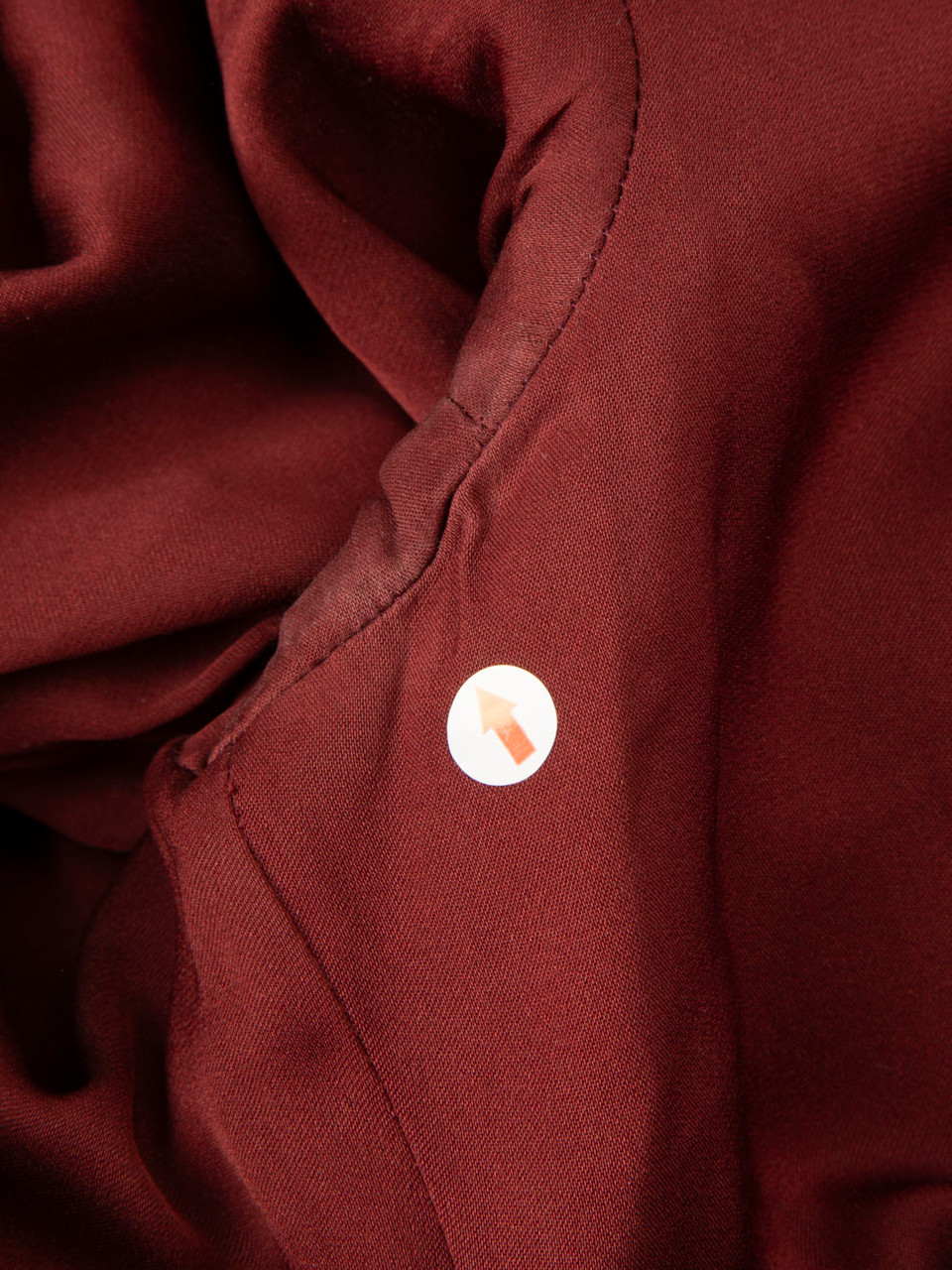 Helmut Lang Burgundy Single Breasted Blazer