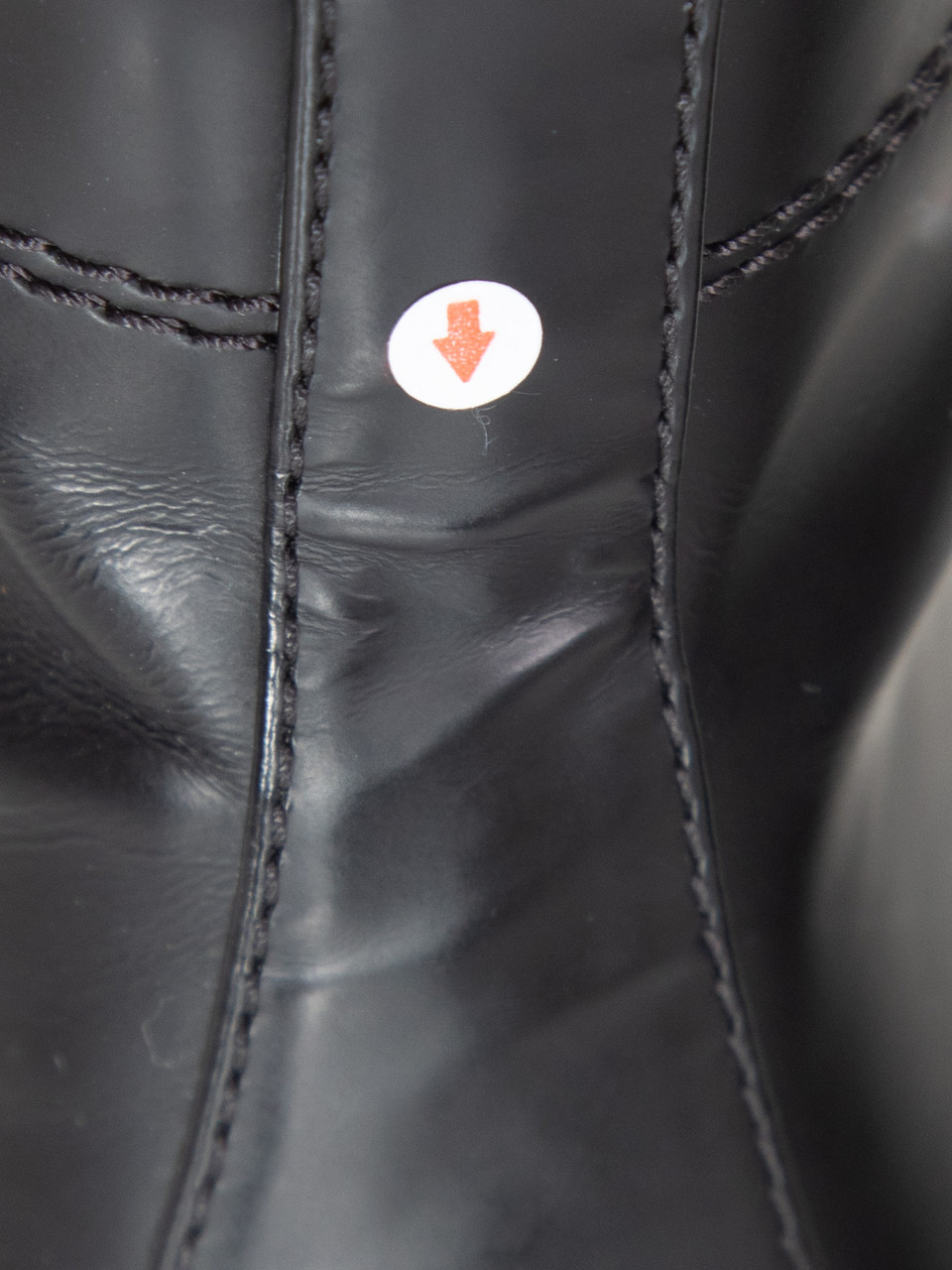 Chanel Black Leather Combat CC Boots