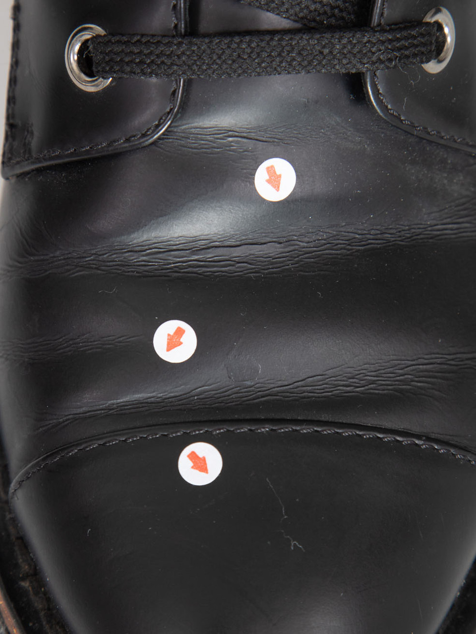 Chanel Black Leather Combat CC Boots