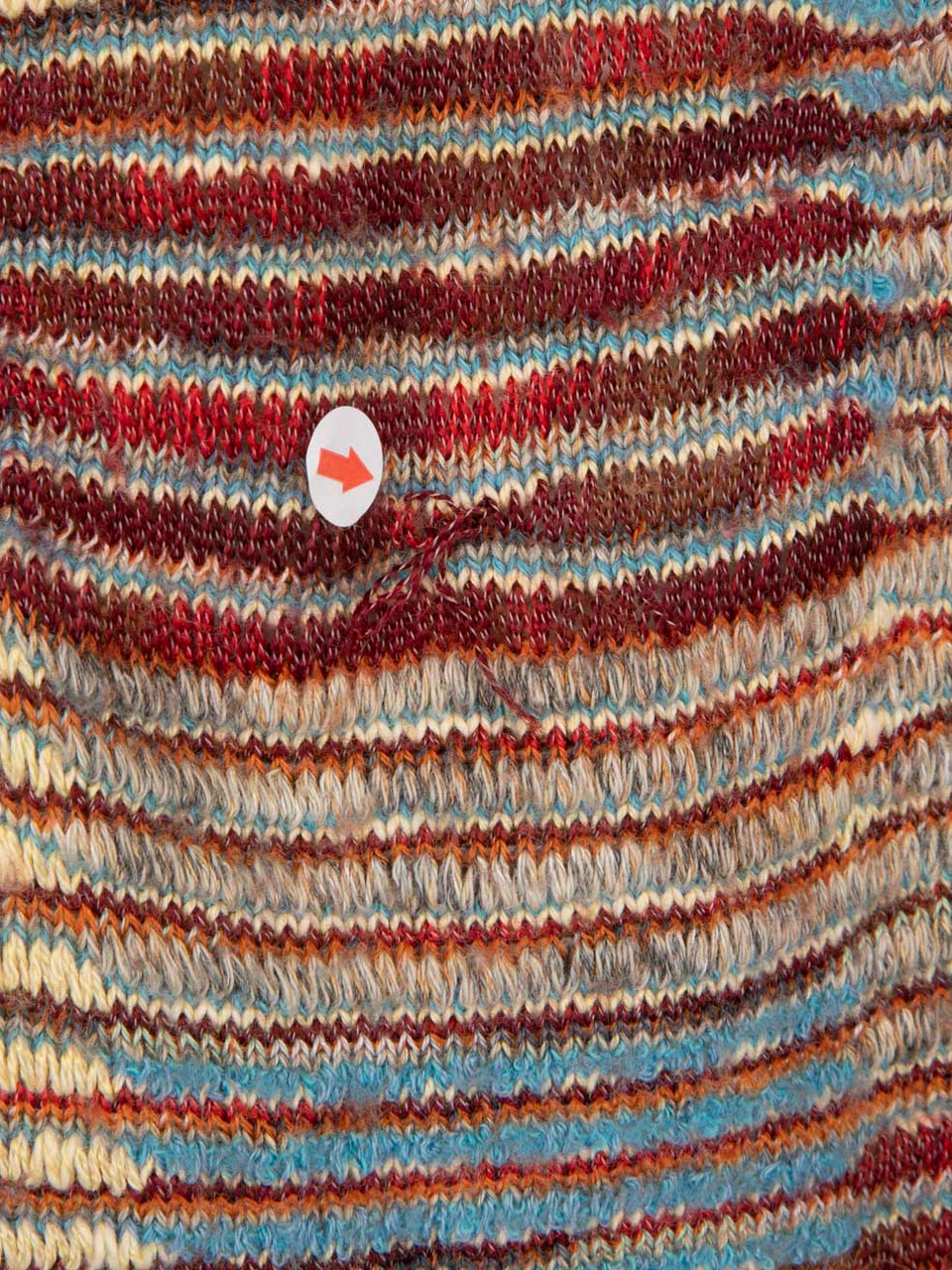 Missoni Checkered Pattern Knit Jumper