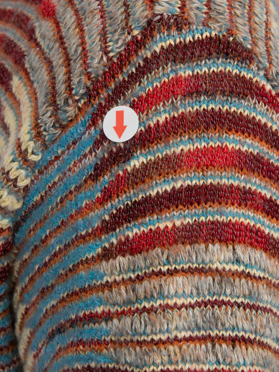 Missoni Checkered Pattern Knit Jumper