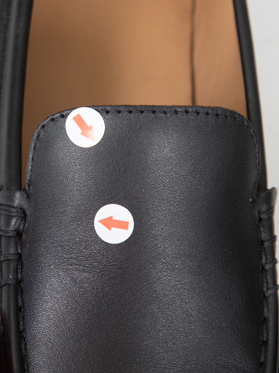 A.P.C. Black Leather Mocassin Loafers