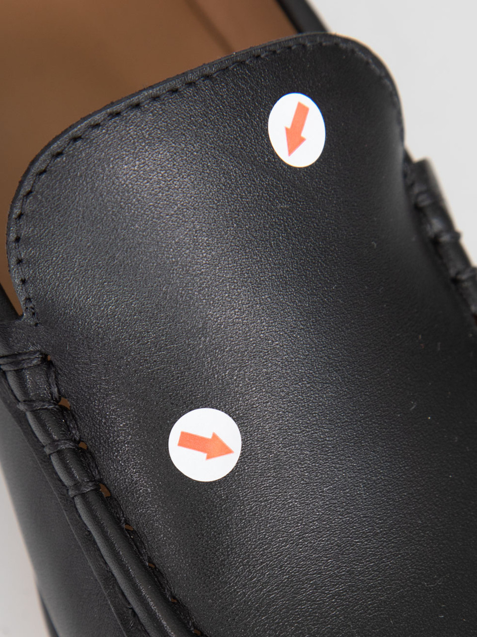 A.P.C. Black Leather Mocassin Loafers