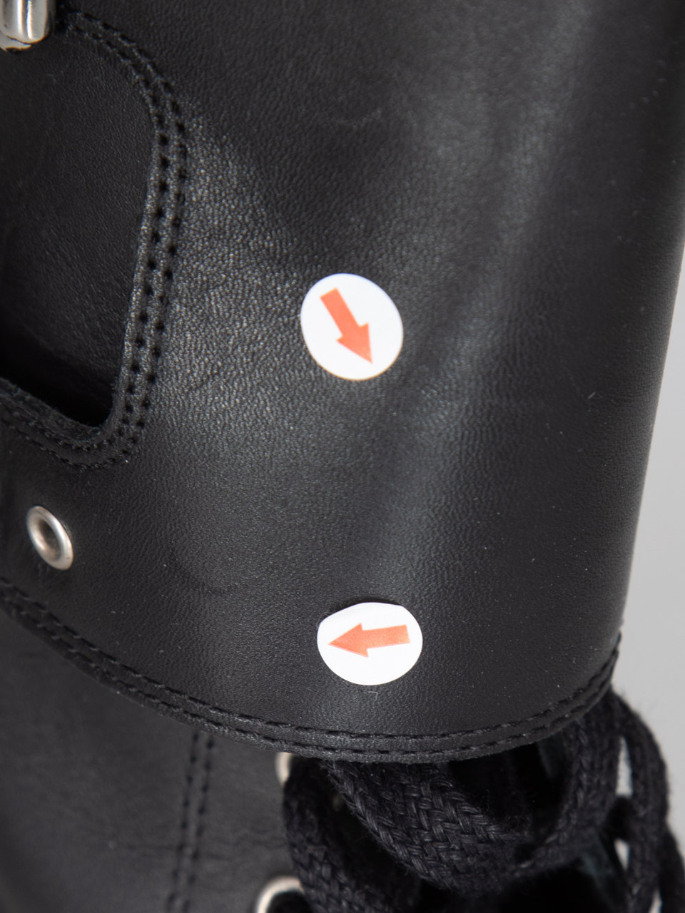 The Kooples Black Leather Buckle Mid Calf Boots