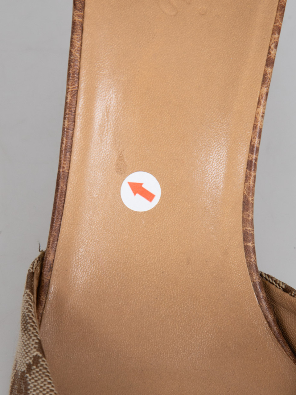 Gucci Brown GG Monogram Horse Bit Mules