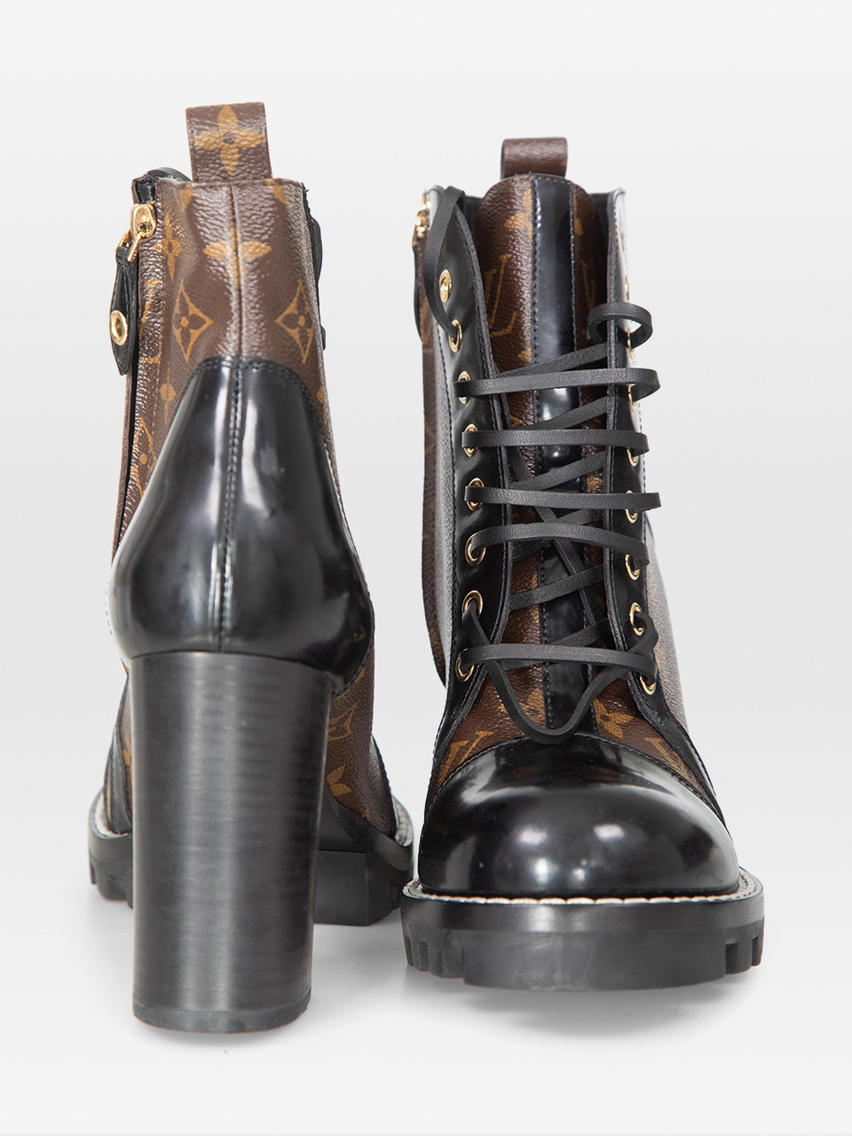 Louis Vuitton Monogram Star Trail Ankle Boots