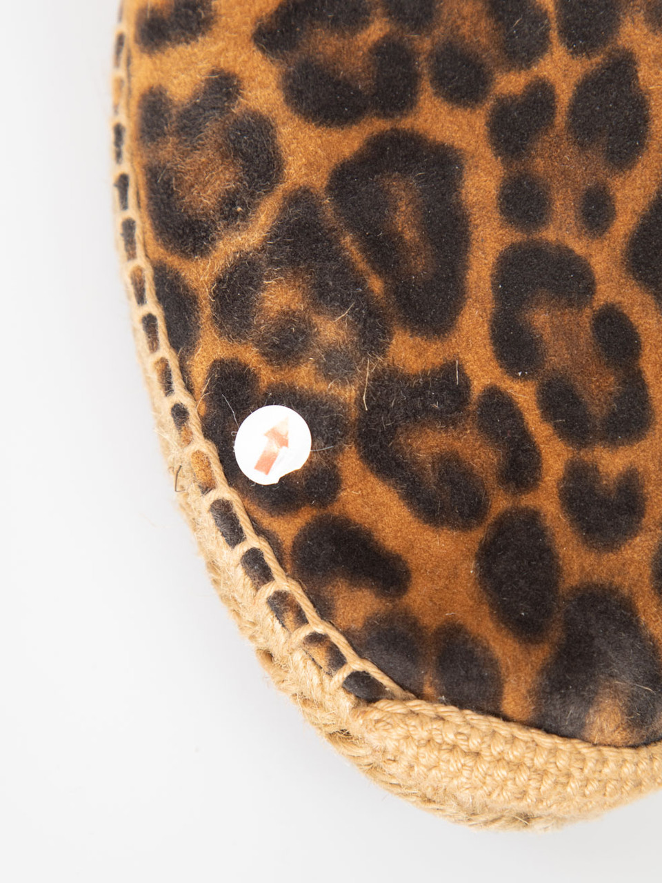 Saint Laurent Brown Leopard Suede Espadrilles