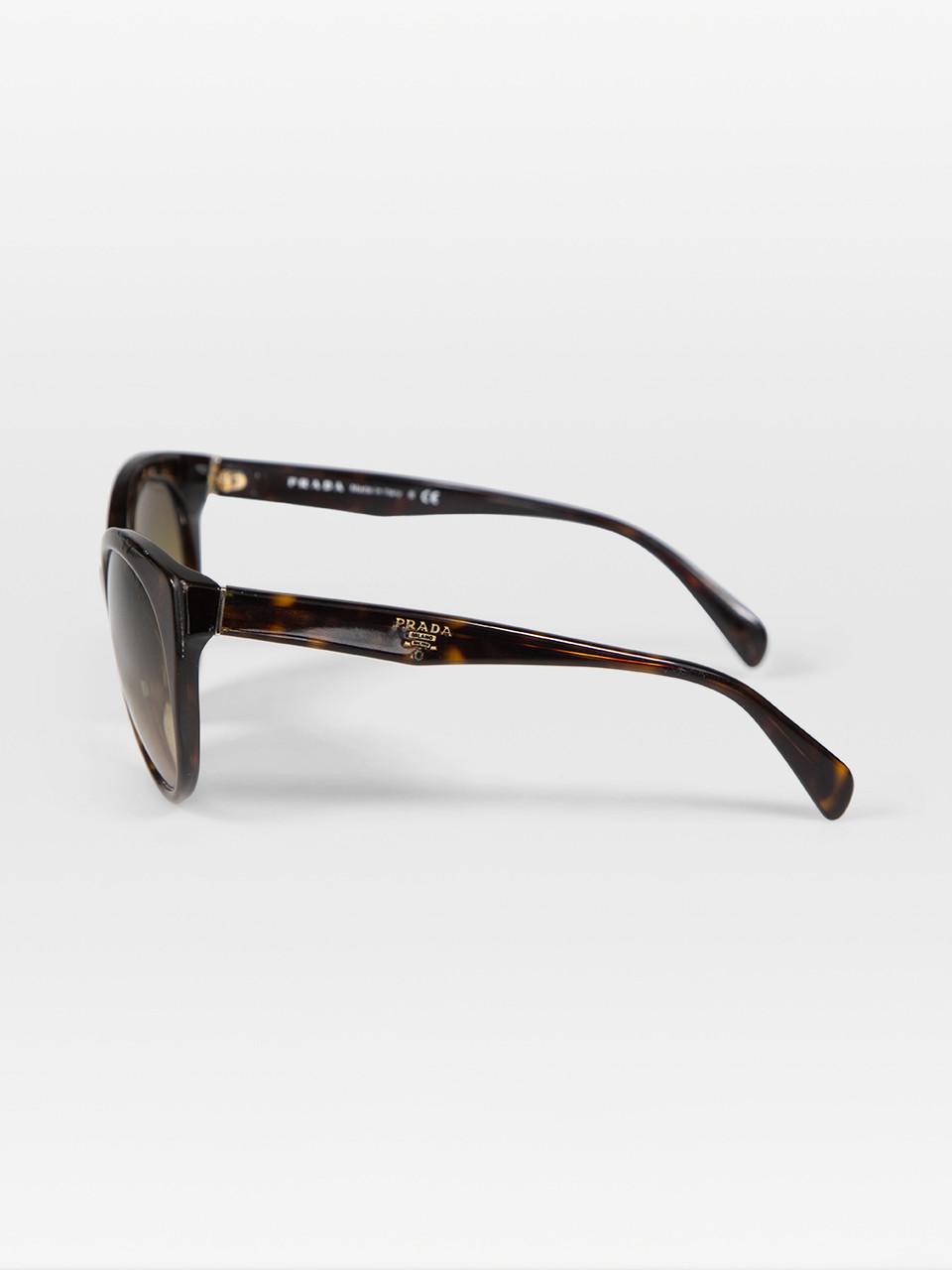 Prada Brown Gradient Logo Sunglasses Prada Brown Gradient Logo Sunglasses