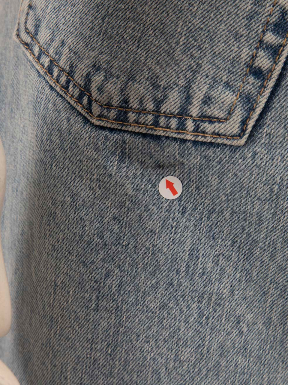 Wardrobe.NYC Blue Denim Fitted Maxi Skirt Wardrobe.NYC Blue Denim Fitted Maxi Skirt