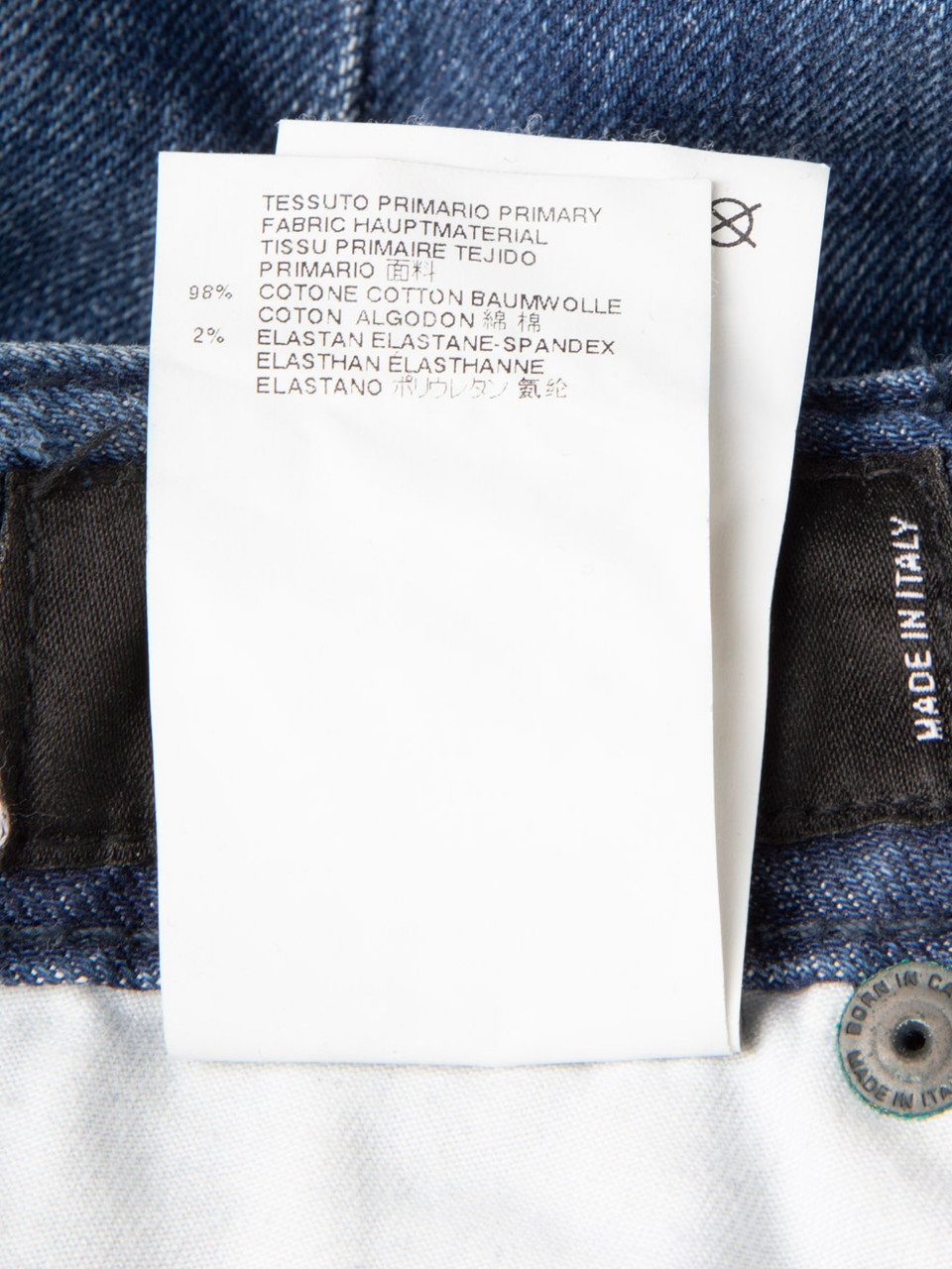 Dsquared2 Blue Denim Distressed Skinny Jeans Dsquared2 Blue Denim Distressed Skinny Jeans