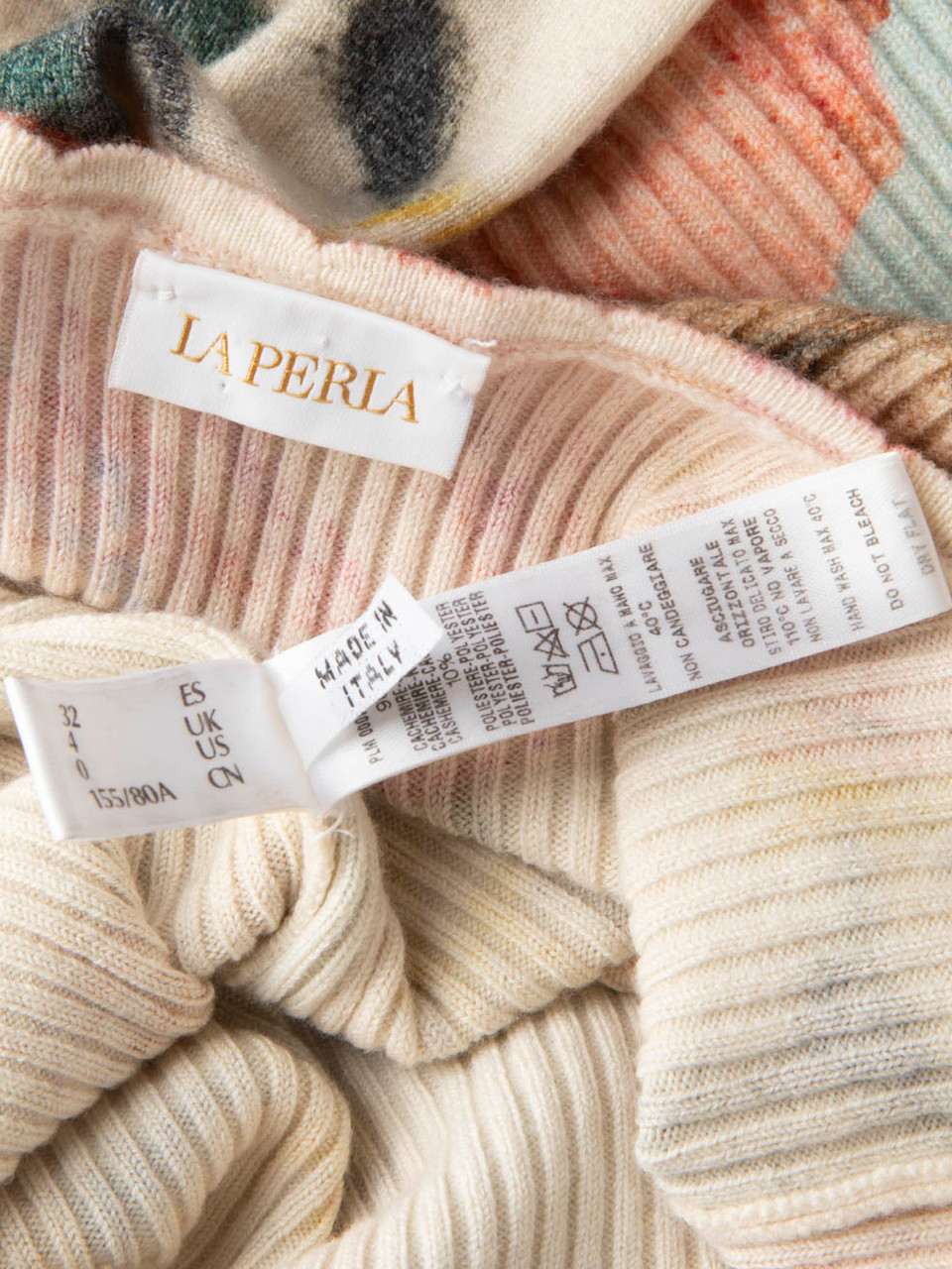 La Perla Floral Cashmere Sleeveless Playsuit La Perla Floral Cashmere Sleeveless Playsuit