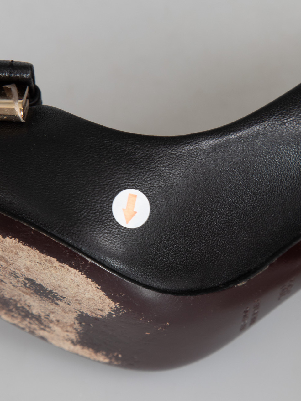 Mulberry Black Leather Point Toe Bow Pumps