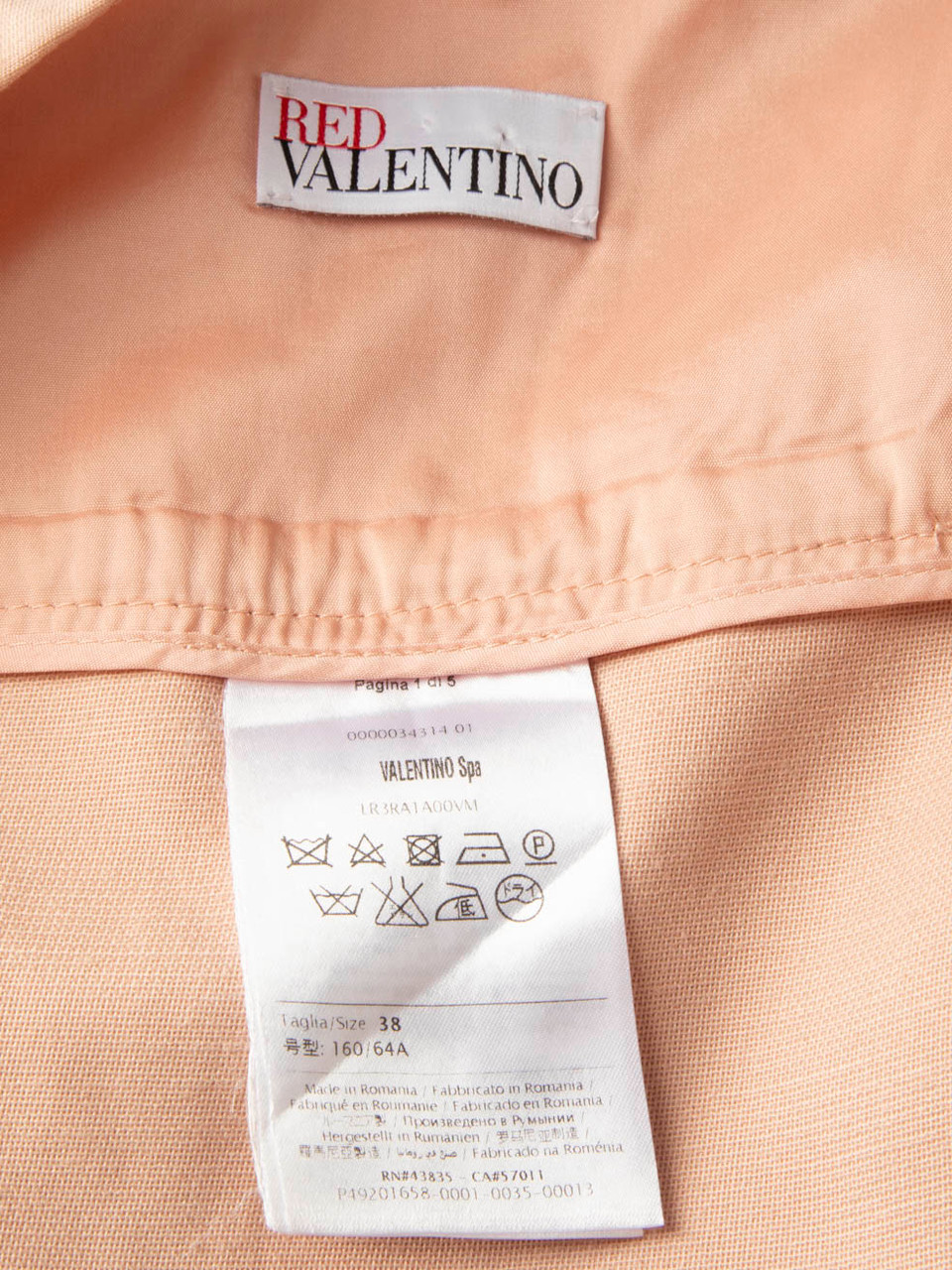 Valentino Garavani Red Valentino Pink Mini Skirt