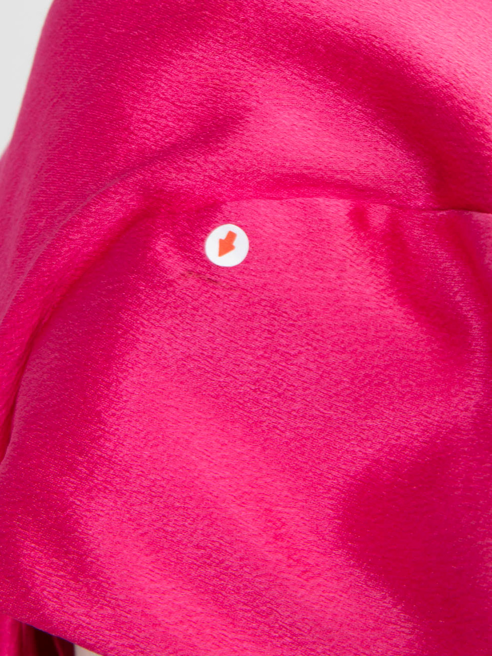 Alexander McQueen Pink Silk Draped Midi Dress