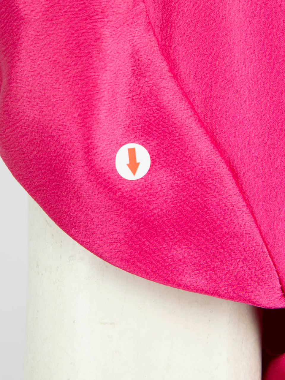 Alexander McQueen Pink Silk Draped Midi Dress