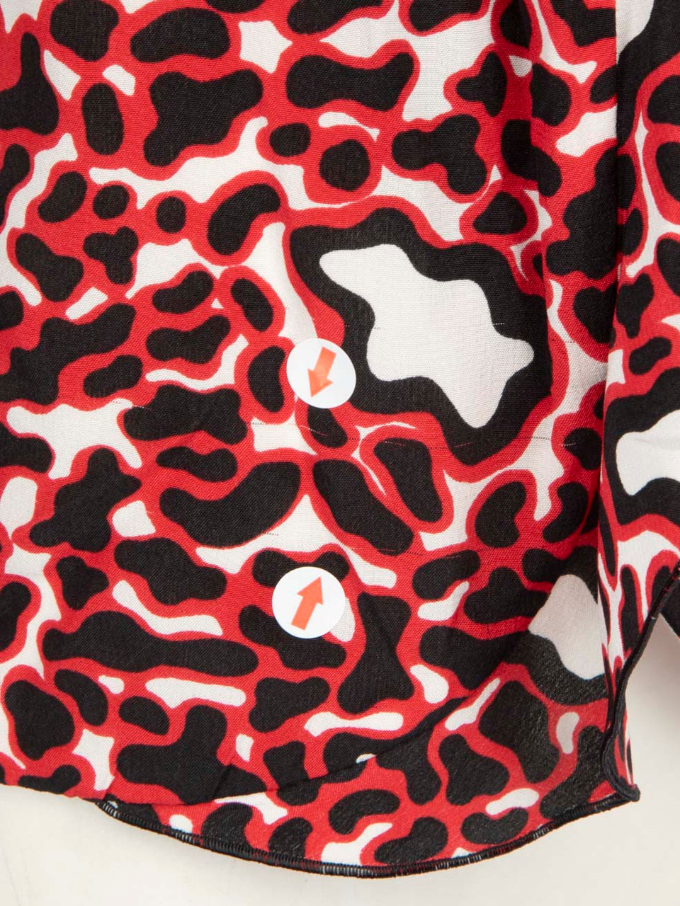 Stella McCartney Abstract Patterned Silk Playsuit