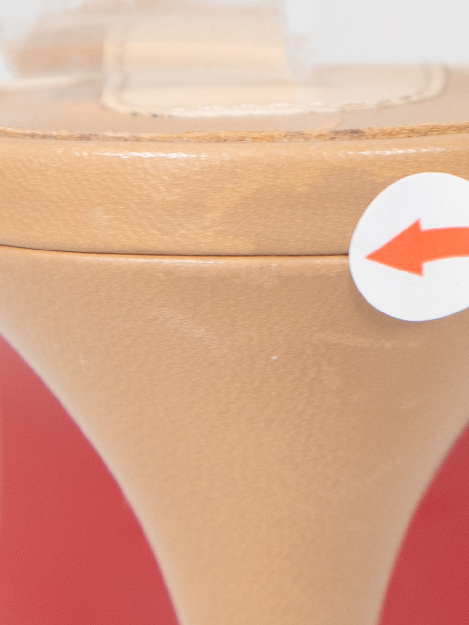 Christian Louboutin Beige Leather Rosalie Sandals