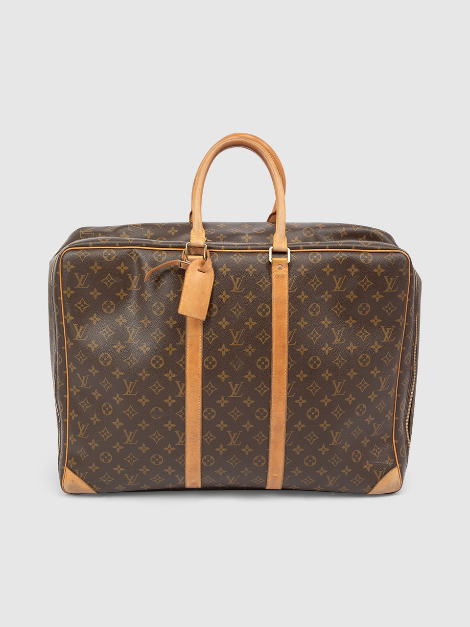 Louis Vuitton 2004 Brown Monogram Sirius 50 Travel Bag Louis Vuitton 2004 Brown Monogram Sirius 50 Travel Bag