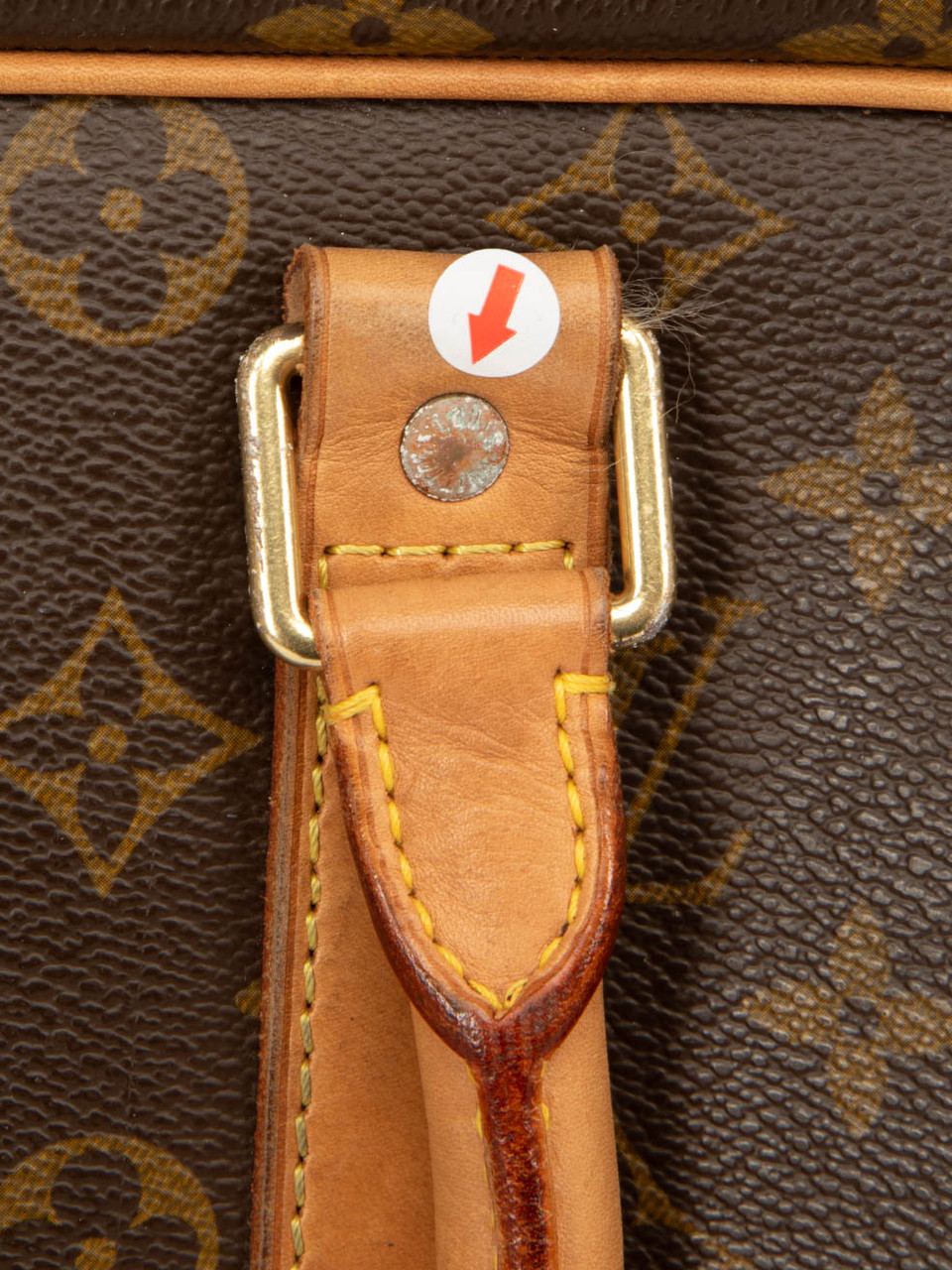 Louis Vuitton 2004 Brown Monogram Sirius 50 Travel Bag Louis Vuitton 2004 Brown Monogram Sirius 50 Travel Bag