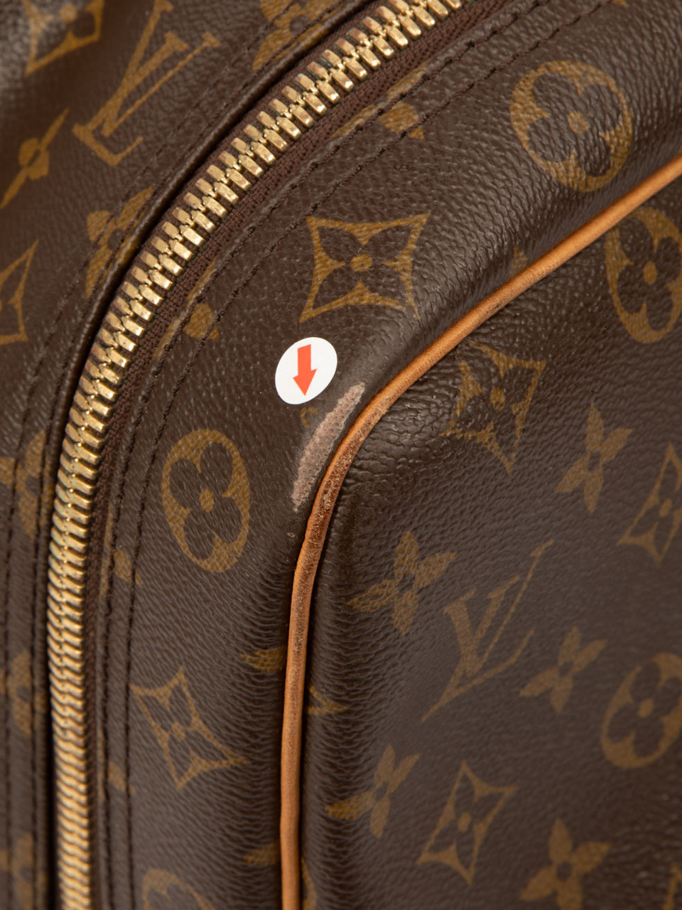 Louis Vuitton 2004 Brown Monogram Sirius 50 Travel Bag Louis Vuitton 2004 Brown Monogram Sirius 50 Travel Bag