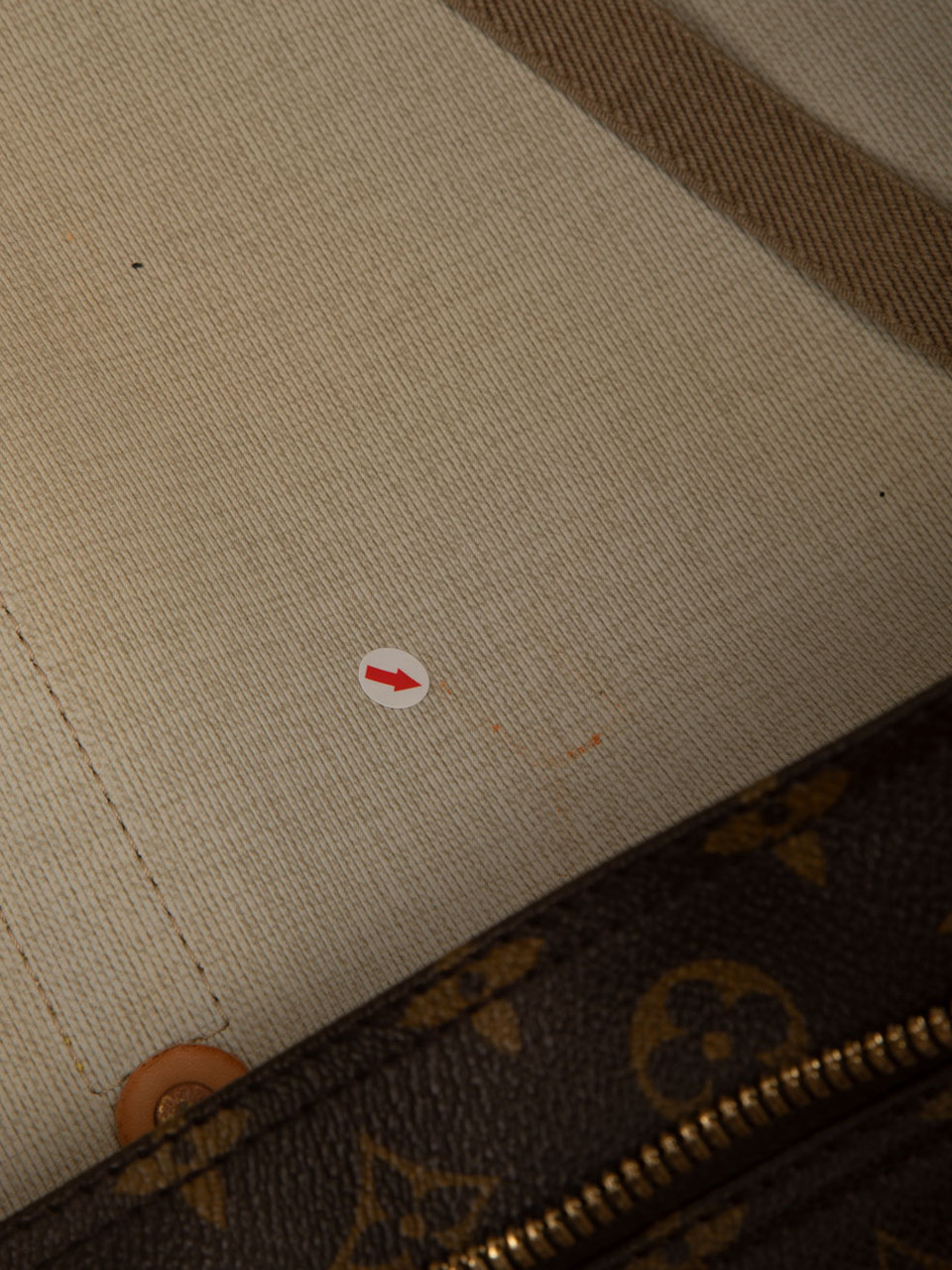 Louis Vuitton 2004 Brown Monogram Sirius 50 Travel Bag Louis Vuitton 2004 Brown Monogram Sirius 50 Travel Bag