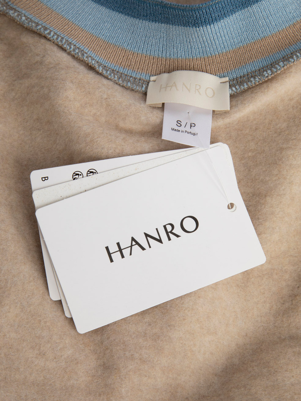 Hanro Beige Bomber & Joggers Set