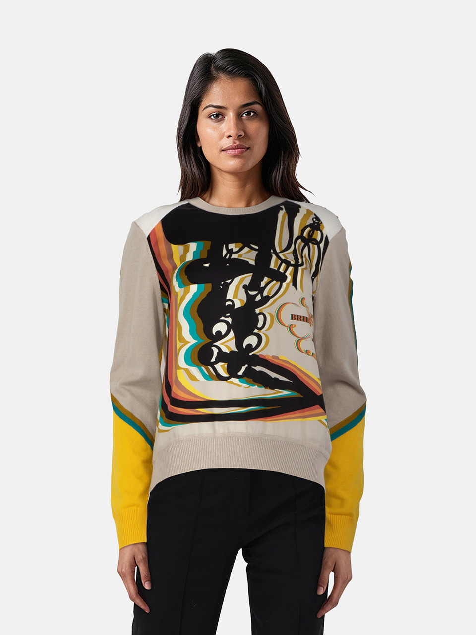 Hermès Brides De Gala Silk Top