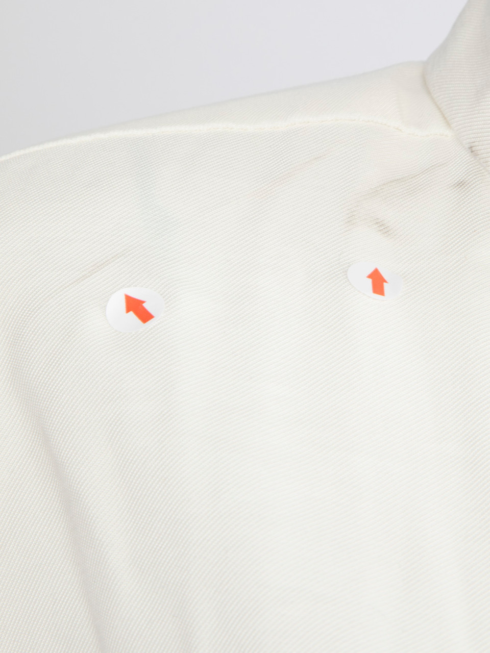 Moos Studio White Shirt Drawstring Mini Dress