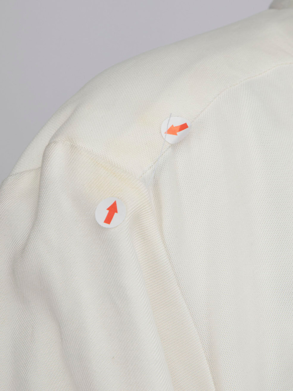 Moos Studio White Shirt Drawstring Mini Dress