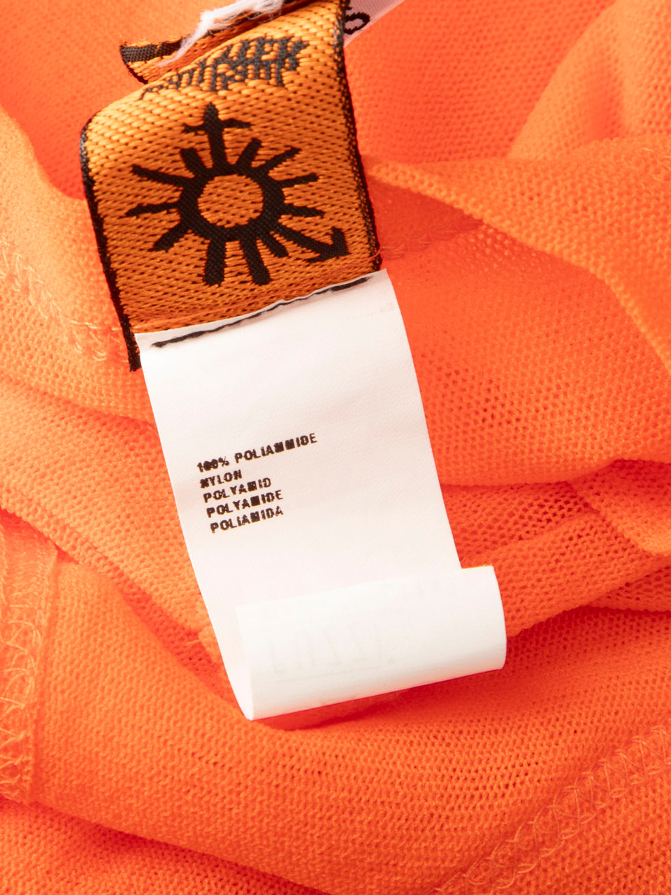 Jean Paul Gaultier Orange Sheer Midi Dress