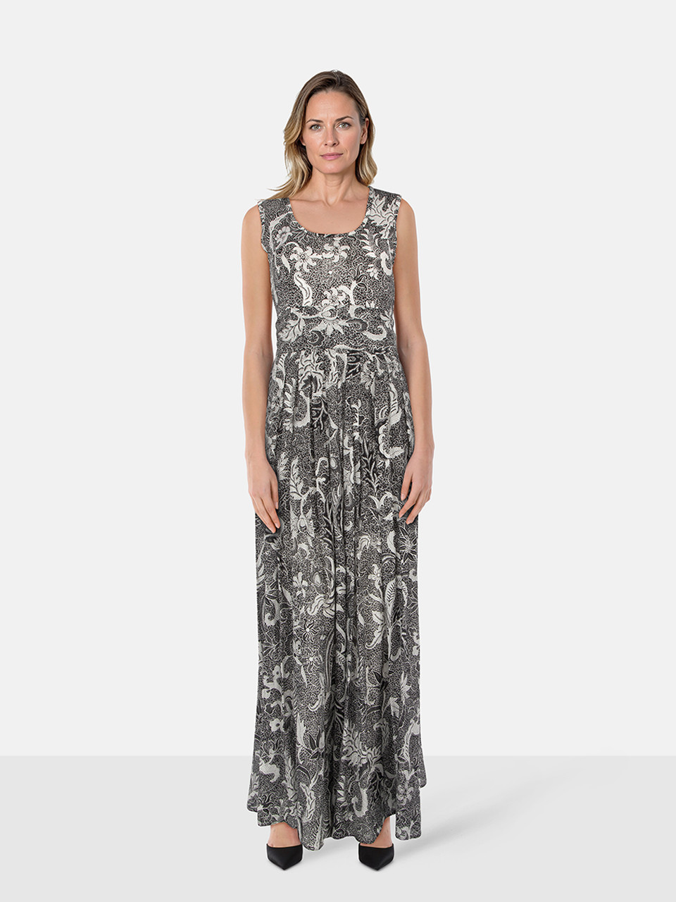 Diane Von Furstenberg Floral Sleeveless Maxi Dress Diane Von Furstenberg Floral Sleeveless Maxi Dress