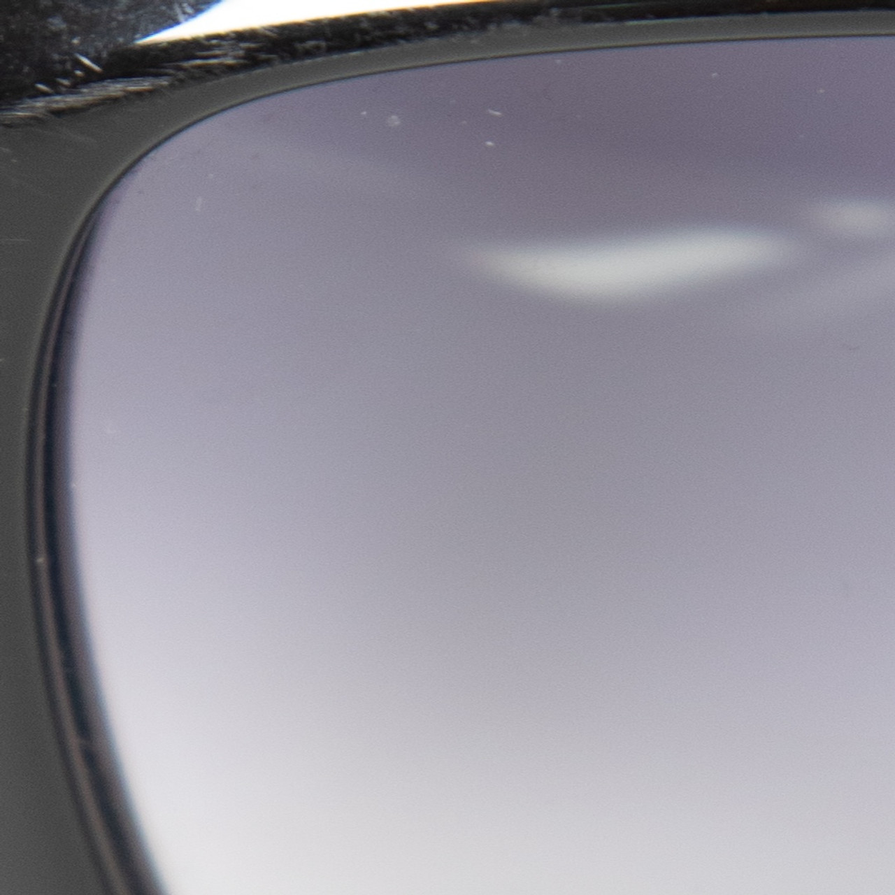 Alexander McQueen Black Gradient Square Sunglasses