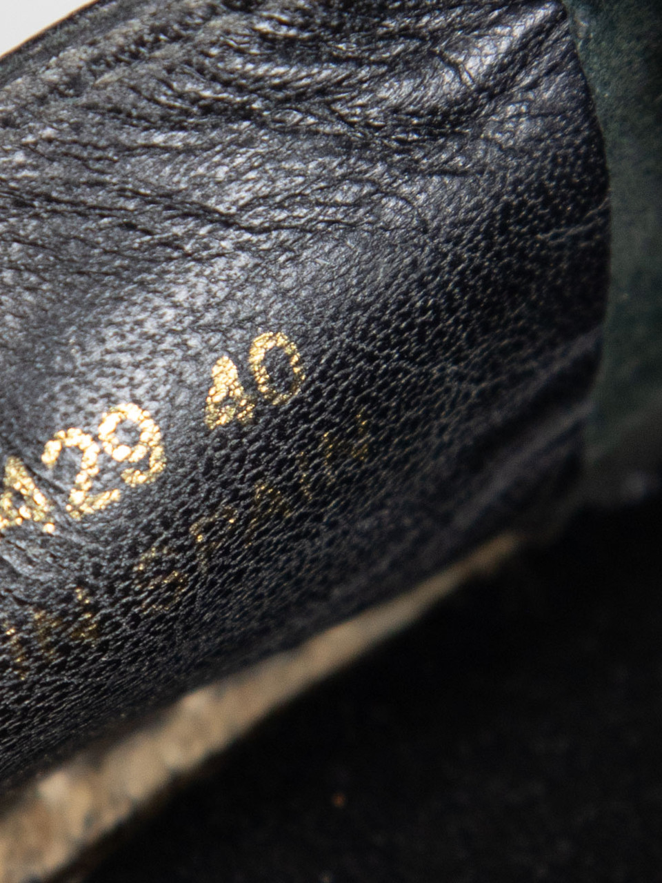 Saint Laurent Black & White Leather Star Espadrilles