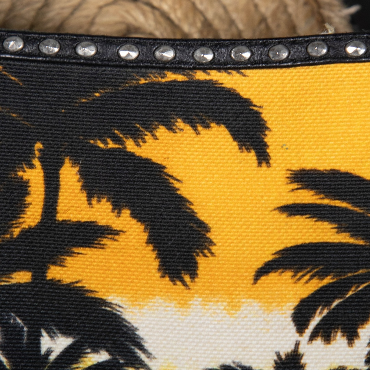 Saint Laurent Palm Tree Print Espadrilles