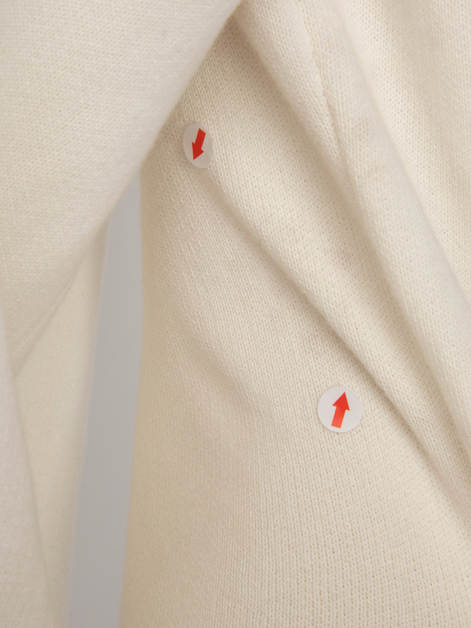 Maje White Web Trim Snap Button Cardigan