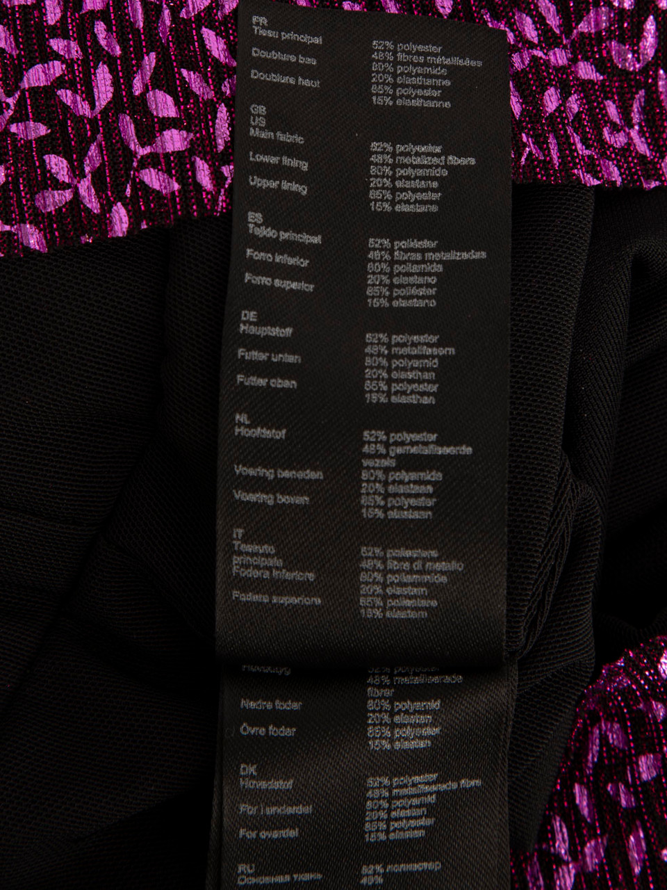 Maje Metallic Purple Long Sleeve Mini Dress Maje Metallic Purple Long Sleeve Mini Dress