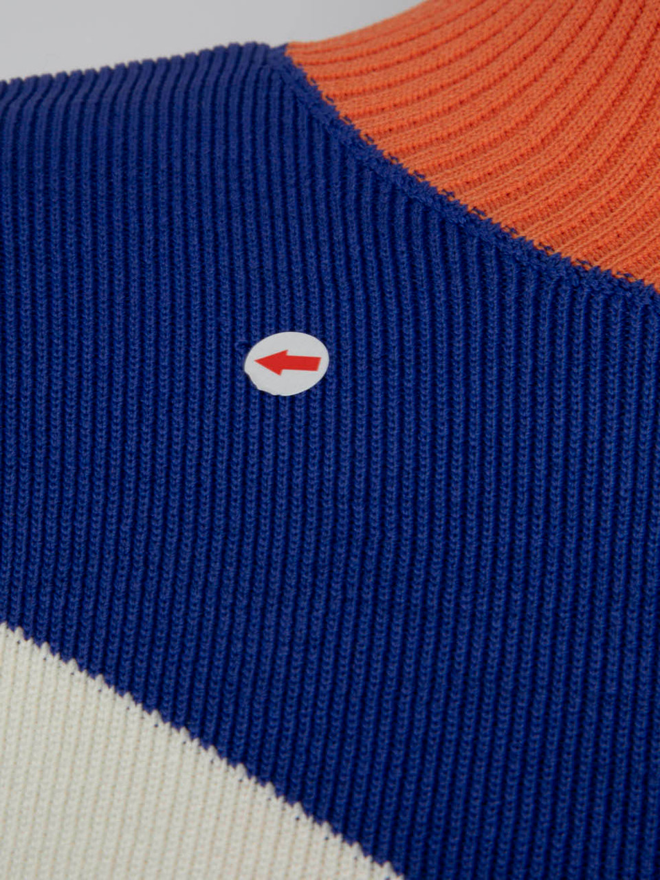 Karen Millen Panelled Knit Knee Length Dress