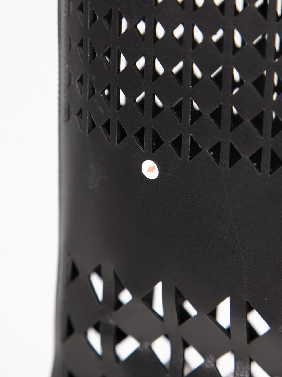 Alaïa Black Leather Cut Out Zip Front Boots Alaïa Black Leather Cut Out Zip Front Boots