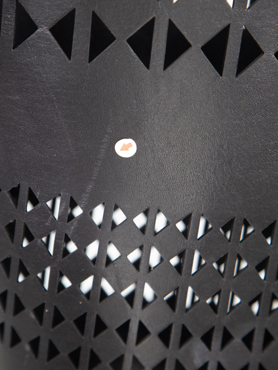 Alaïa Black Leather Cut Out Zip Front Boots Alaïa Black Leather Cut Out Zip Front Boots