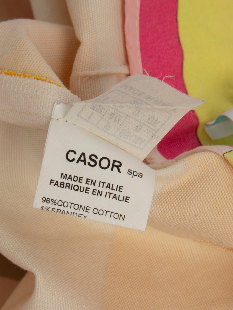 Emilio Pucci Multicolour Abstract Slim Trousers